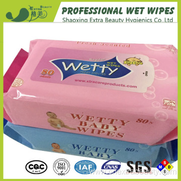 Spunlace Non-woven Fragrant Baby Wet Wipes